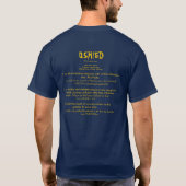 T-shirt Vous Avez, 74, OSHIED!!!! finale (Dos)