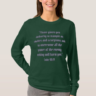 T-shirt Vous Avez Autorité Luc 10:19