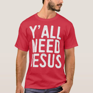 T-shirt Vous avez besoin de Jésus Triblend