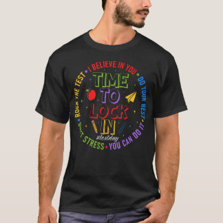 T-shirt Vous avez cette journée de test État Temps de test