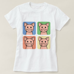 T-shirt Vous avez des cochons ? Dessin animé clip art coch