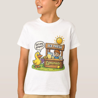 T-SHIRT VOUS AVEZ DES RAISINS ? LIMONADE