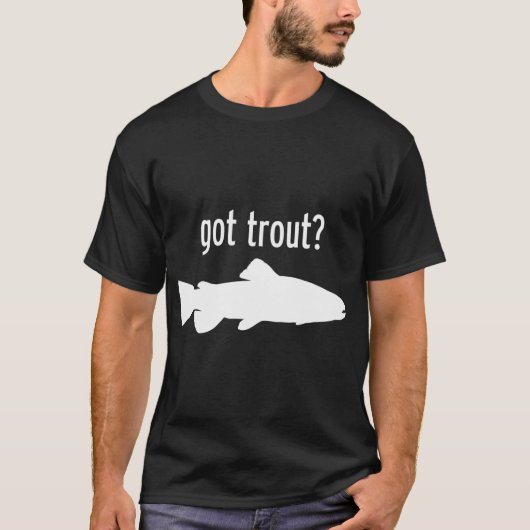 T-shirt Vous avez des truites? (Devant)