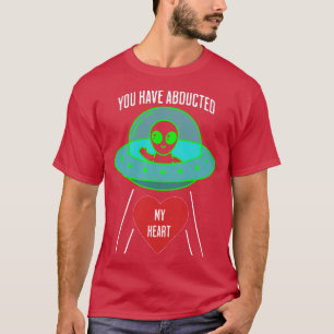 T-shirt Vous avez enlevé Mon Coeur Vert et Rouge