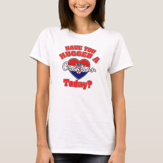 T-shirt Vous avez étreints un Croate avant