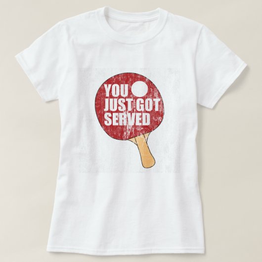 T-shirt Vous avez juste obtenu le DS servi (Design devant)