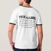 T-SHIRT VOUS AVEZ JUSTE PERDU THE GAME (Dos)