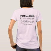 T-SHIRT VOUS AVEZ JUSTE PERDU THE GAME (Dos)