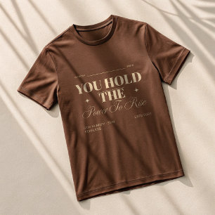 T-shirt VOUS AVEZ LE POUVOIR DE VOUS ÉLEVER   Savage Motiv