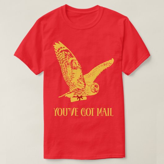 T-shirt Vous avez reçu le courrier Owl (Design devant)