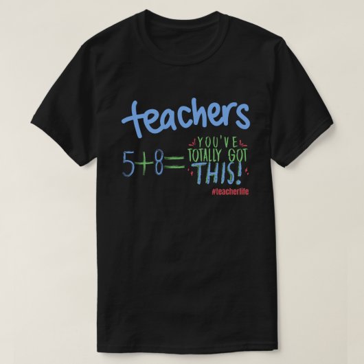 T-shirt Vous Avez Totalement Obtenu Cette Citation Math En (Design devant)