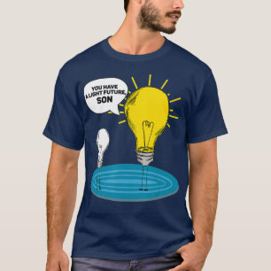 T-shirt Vous Avez Un Fils Fils Électricien Léger