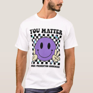 T-shirt Vous avez un problème Turquoise de ruban de ruban