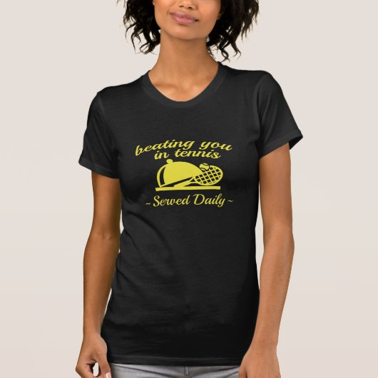 T-shirt Vous Battre Au Tennis (Devant)
