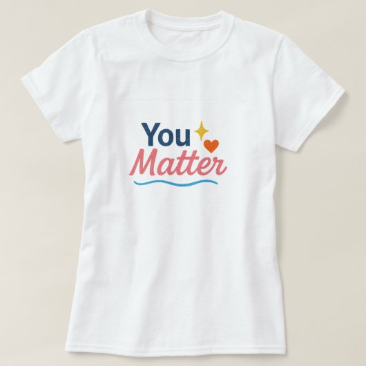 T-shirt Vous comptez. (Design devant)