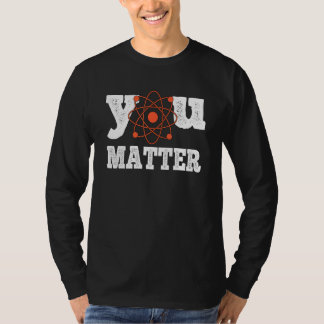 T-shirt Vous comptez professeur de sciences Chimie Biologi