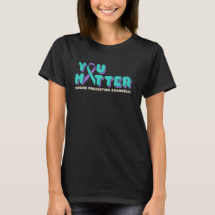 T-shirt Vous Comptez Sensibilisation à la prévention du su