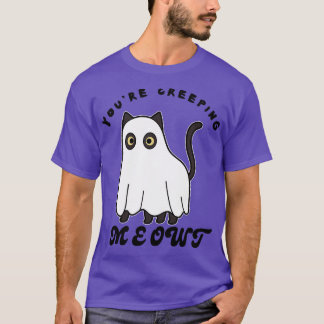 T-shirt Vous Creeping Meowt Halloween Catlovers