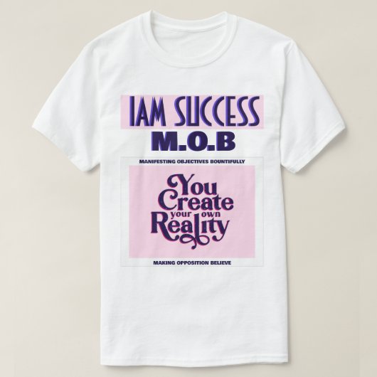 T-SHIRT VOUS CRÉEZ (Design devant)