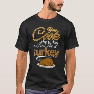 T-shirt Vous Cuisinez La Turquie Halloween Feed La Turquie