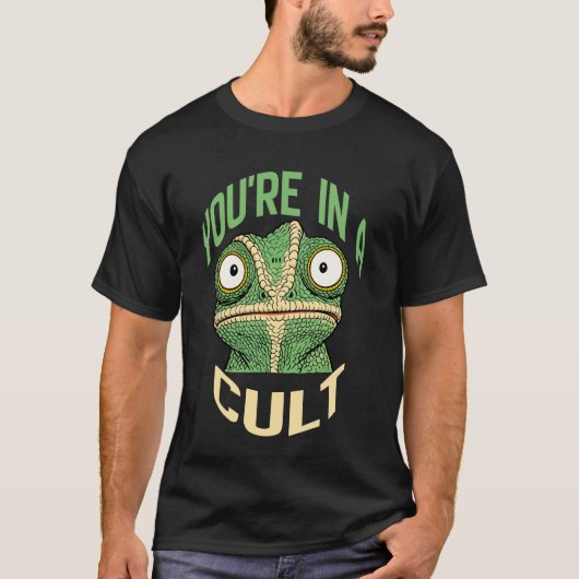 T-shirt Vous Dans Une Secte  (Devant)