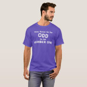 T-shirt Vous devez être BIZARRE (Devant entier)