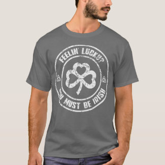 T-shirt Vous Devez Être Irlandais Vintage