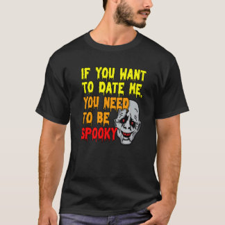 T-shirt Vous devez être un fantôme de citrouille d'Hallowe