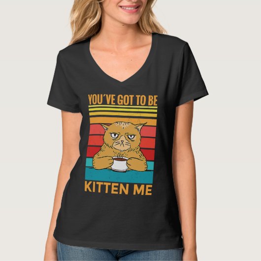 T-shirt Vous devez me kiffer I Chat (Devant)