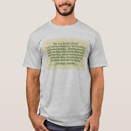 T-shirt Vous dites la tomate (Devant)