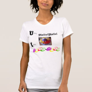 T-shirt Vous dites que bonjour bonjour je dis le halo de