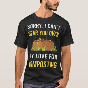 T-shirt Vous entendez parler de Composteur de Compost Comp