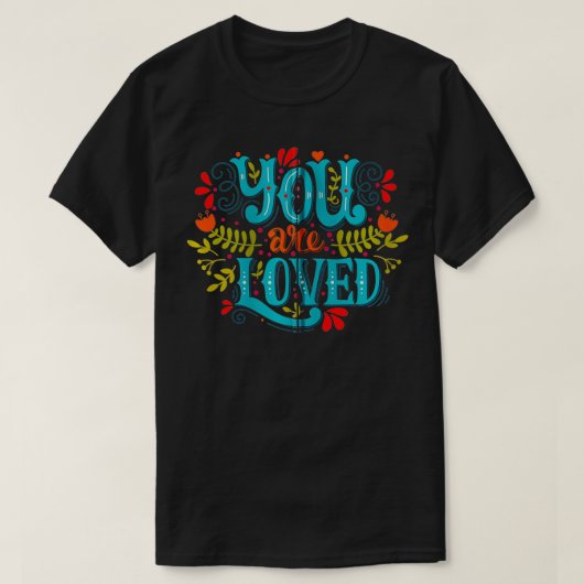 T-shirt Vous êtes adoré Zip (Design devant)