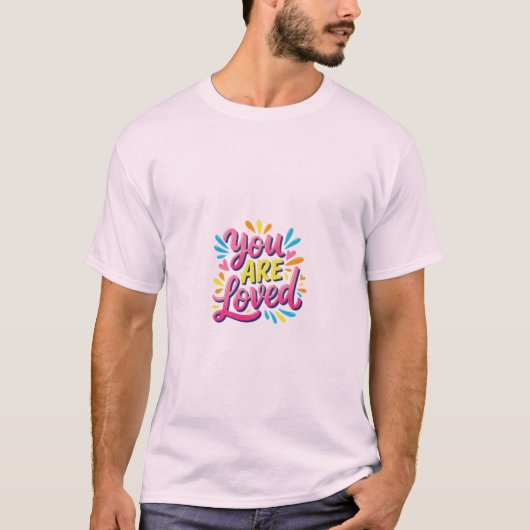 T-shirt Vous êtes aimé (Devant)
