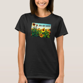 T-shirt Vous êtes aimés Tournesols