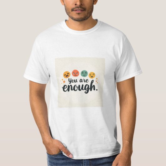 T-shirt Vous êtes assez (Devant)
