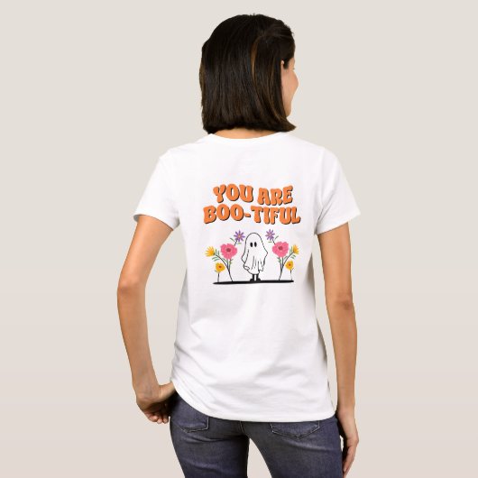 T-shirt Vous Êtes Bootiful svg, Boo tiful Halloween png, C (Dos entier)