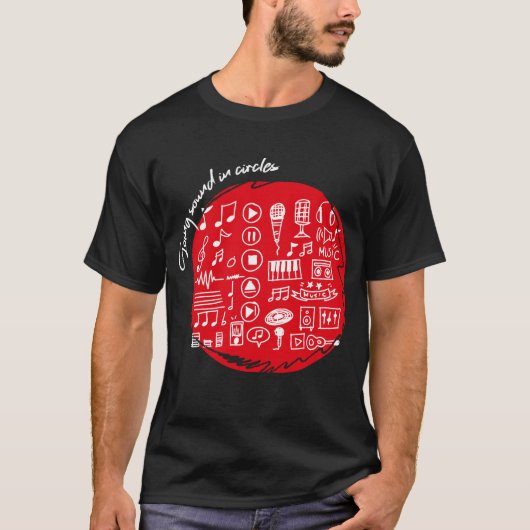 T-shirt Vous êtes ce que vous écoutez ... (Devant)