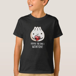 T-shirt Vous êtes celui que je me demande drôle Dimsum Pun