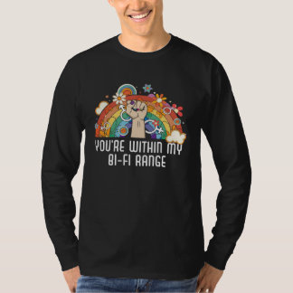 T-shirt Vous êtes dans ma gamme Bi Fi bisexuel Bisexualité