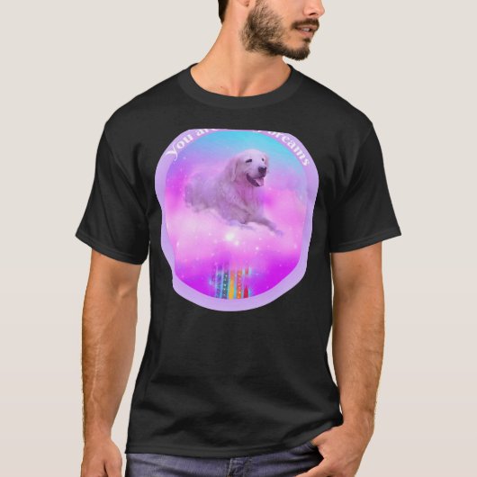 T-shirt Vous Êtes Dans Mes Rêves Lgbt Dog Labrador Rainbow (Devant)