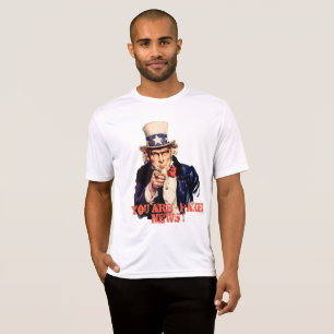 T-shirt Vous êtes - de fausses nouvelles !