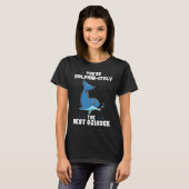 T-shirt Vous êtes Dolphin Certainement Le meilleur Dziadek (Devant entier)