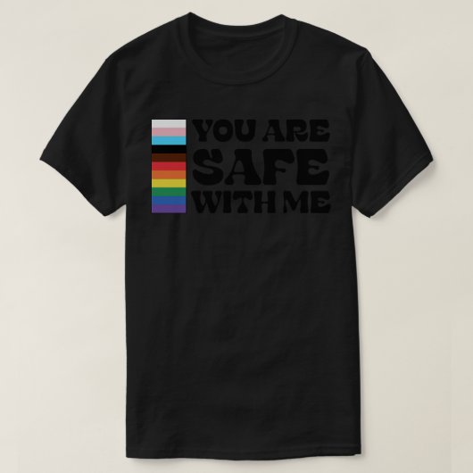 T-shirt Vous Êtes En Sécurité Avec Moi 1 (Design devant)