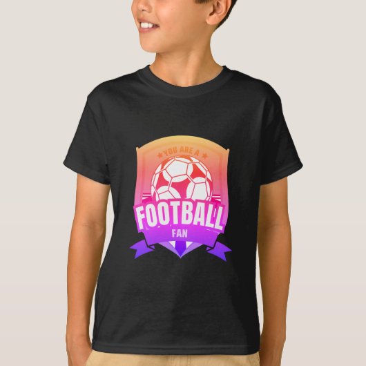 T-shirt Vous êtes fan de football (Devant)