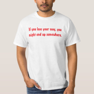 T-shirt Vous êtes faux.