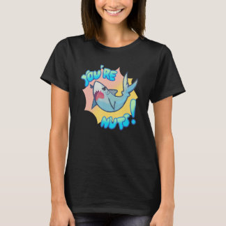 T-shirt Vous êtes fous Requin mignon pour hommes femmes