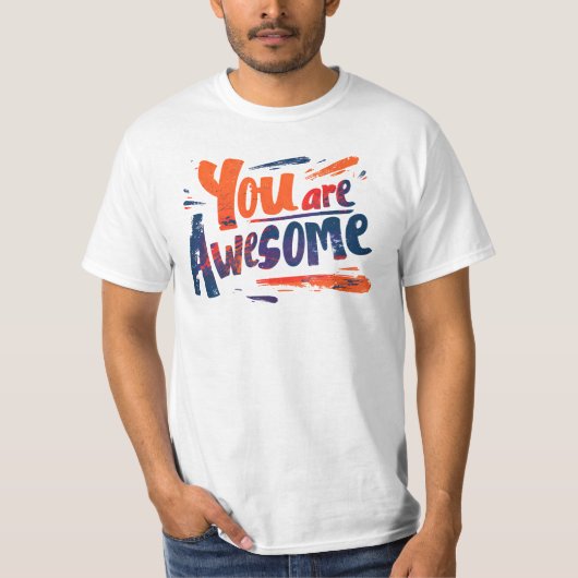 T-shirt vous êtes génial (Devant)