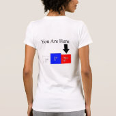 T-shirt Vous êtes ici (Dos)