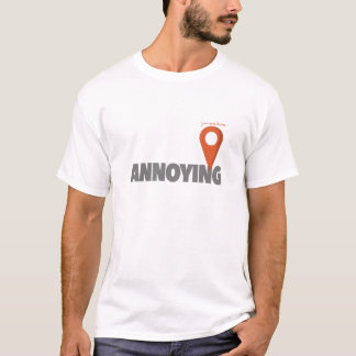 T-shirt Vous êtes ici - ennuyant